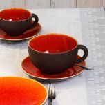 Keramik Serie Tourron, Farbe: Orange